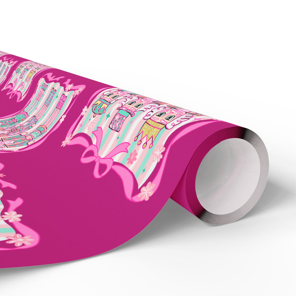 Nutcracker Festive Gift Wrapping Paper, Colorful Holiday Wrapping Sheets, Birthday Gift Wrap, Party Favors, Custom Wrapping Paper
