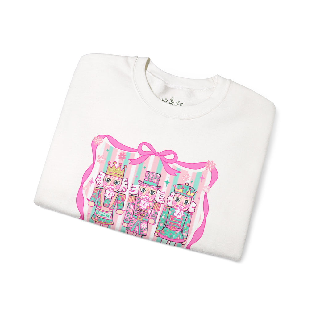 Nutcracker Sweatshirt, Cozy Holiday Apparel, Christmas Gift, Unisex Crewneck, Winter Fashion, Festive Sweater, Seasonal Wardrobe