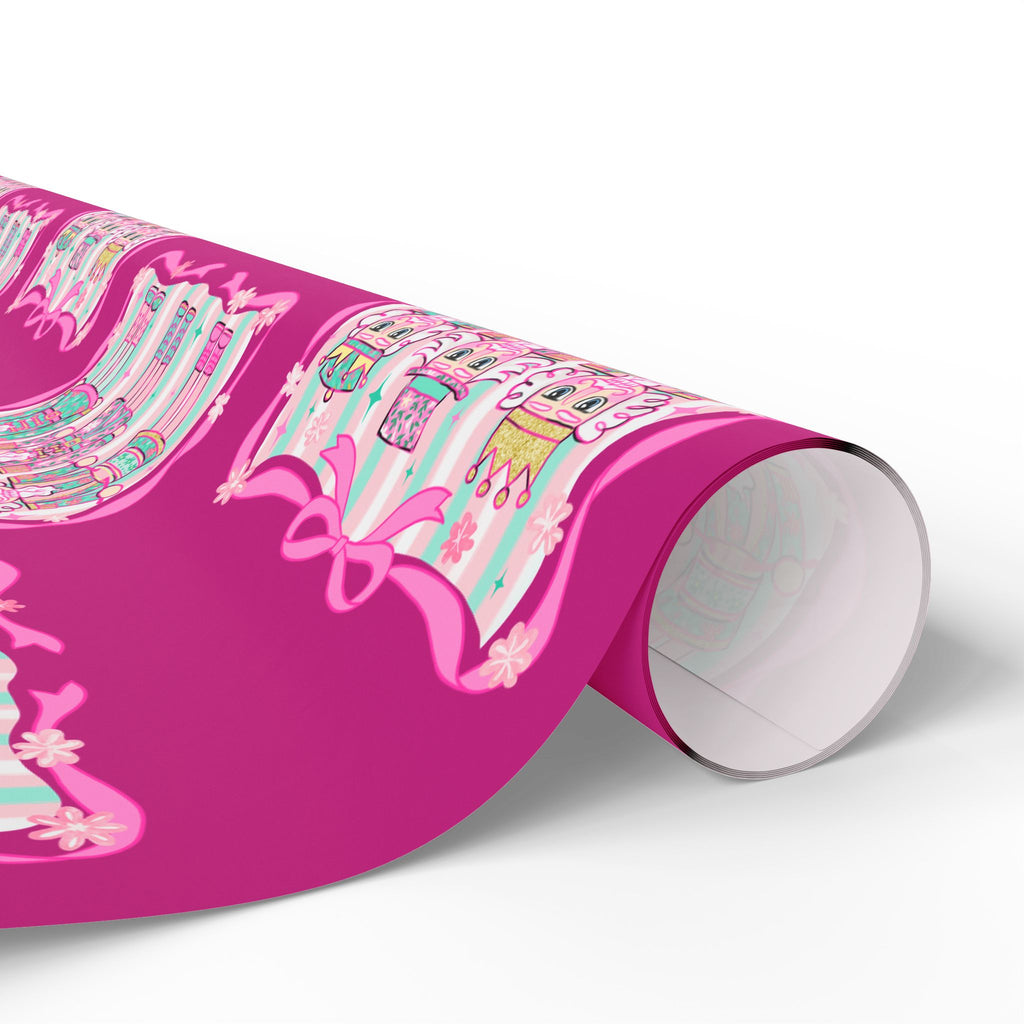 Nutcracker Festive Gift Wrapping Paper, Colorful Holiday Wrapping Sheets, Birthday Gift Wrap, Party Favors, Custom Wrapping Paper