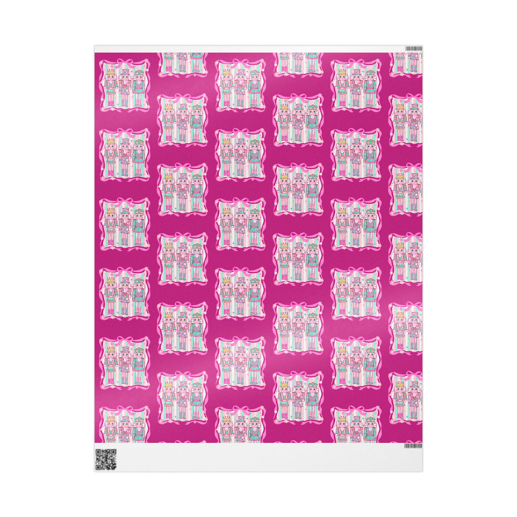 Nutcracker Festive Gift Wrapping Paper, Colorful Holiday Wrapping Sheets, Birthday Gift Wrap, Party Favors, Custom Wrapping Paper