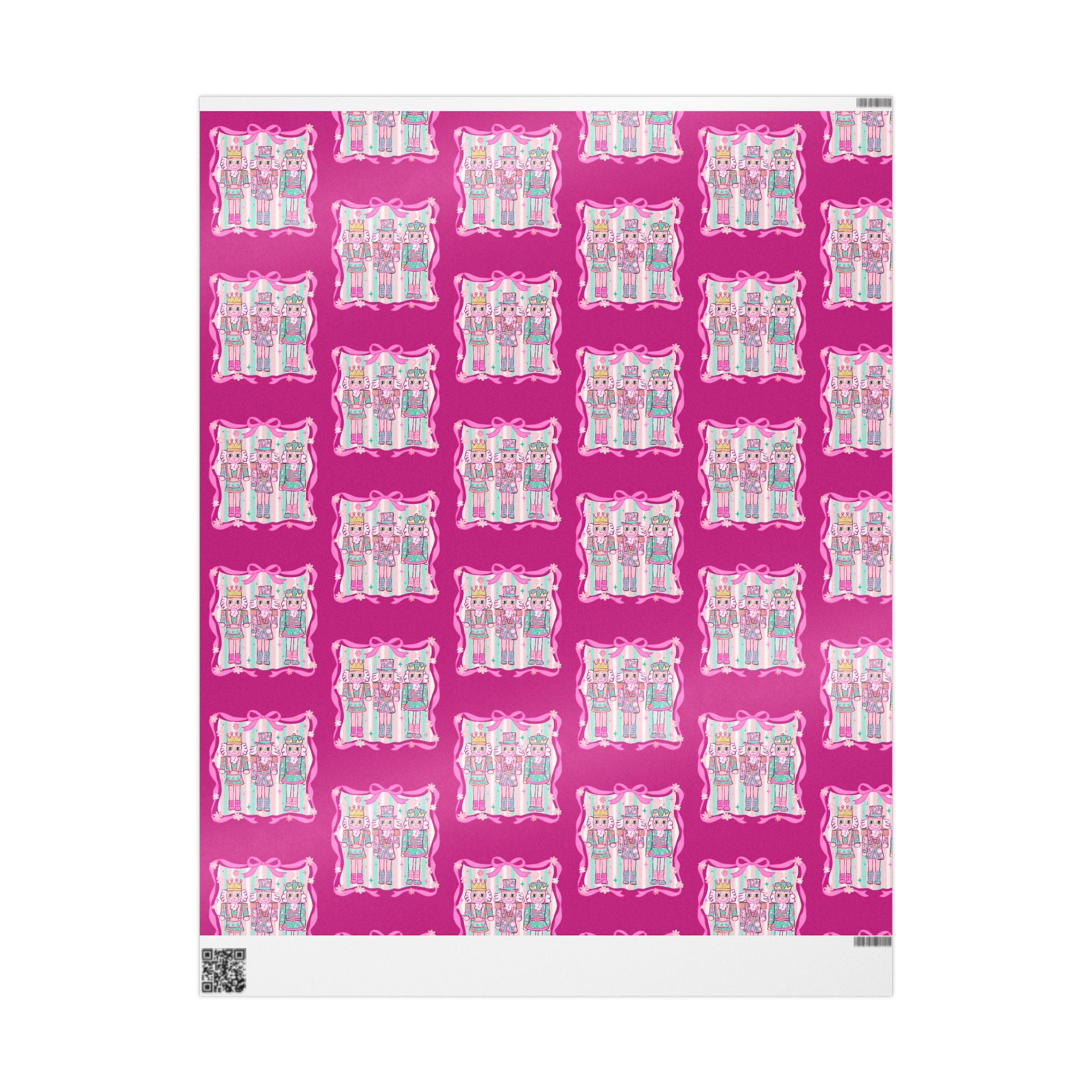 Nutcracker Festive Gift Wrapping Paper, Colorful Holiday Wrapping Sheets, Birthday Gift Wrap, Party Favors, Custom Wrapping Paper