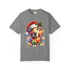 Christmas Lights Golden Retriever