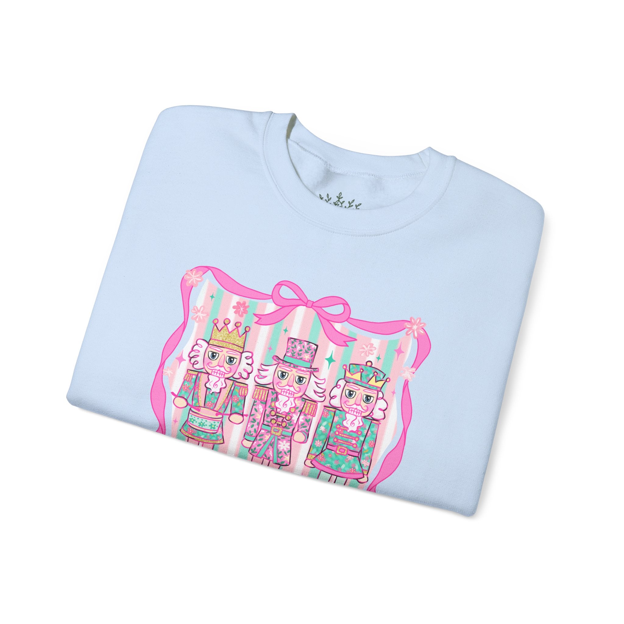 Nutcracker Sweatshirt, Cozy Holiday Apparel, Christmas Gift, Unisex Crewneck, Winter Fashion, Festive Sweater, Seasonal Wardrobe