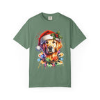 Christmas Lights Golden Retriever