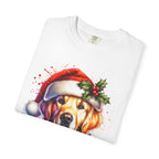 Christmas Lights Golden Retriever