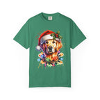 Christmas Lights Golden Retriever