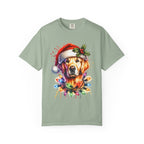 Christmas Lights Golden Retriever
