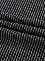 Jet Stream Corded Lantern Sleeve Top High Waist Ruffled Mini Skirt Set