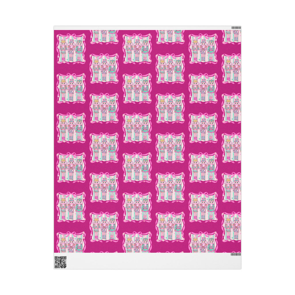 Nutcracker Festive Gift Wrapping Paper, Colorful Holiday Wrapping Sheets, Birthday Gift Wrap, Party Favors, Custom Wrapping Paper