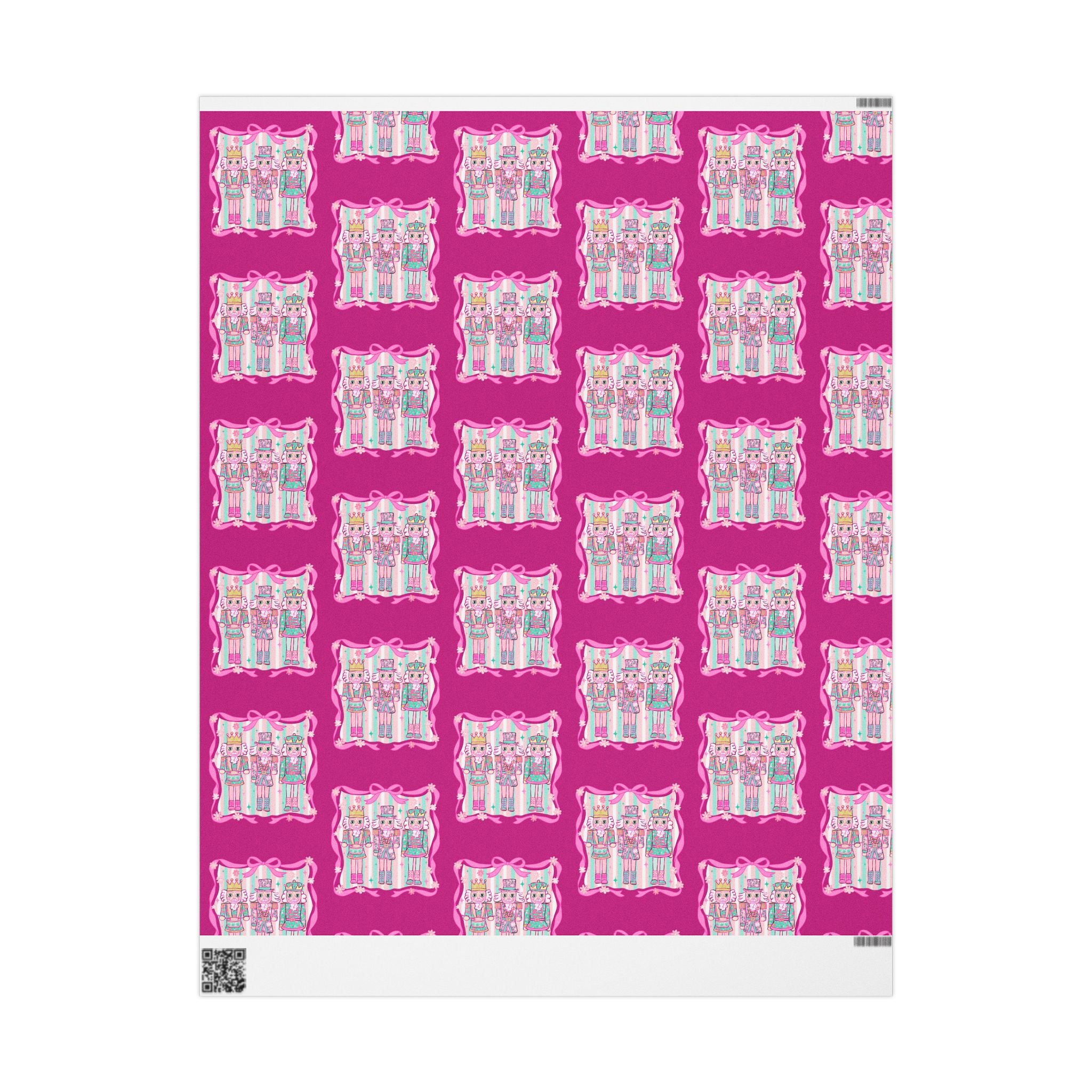 Nutcracker Festive Gift Wrapping Paper, Colorful Holiday Wrapping Sheets, Birthday Gift Wrap, Party Favors, Custom Wrapping Paper