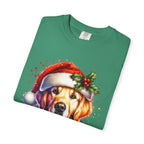 Christmas Lights Golden Retriever