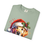 Christmas Lights Golden Retriever