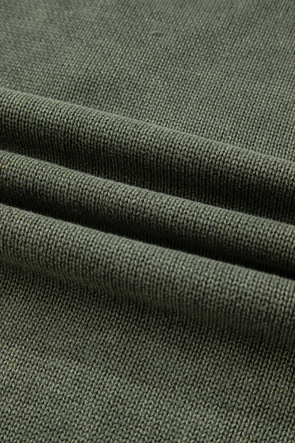 Four Leaf Clover Mineral Wash V Neck Knit Exposed Seam Drop Shoulder Loose Sweater