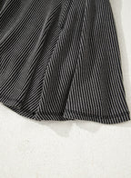 Jet Stream Corded Lantern Sleeve Top High Waist Ruffled Mini Skirt Set